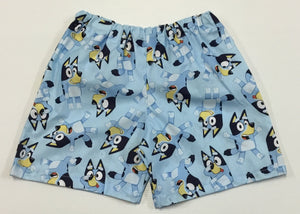 Blue Dog Shorts