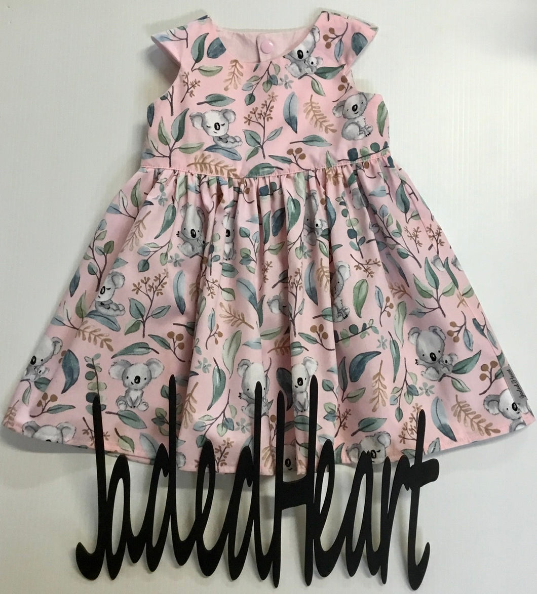 Pink Koala Dress