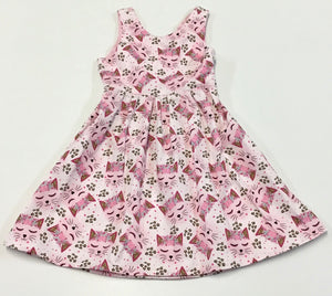 Pink Leopard Kitty Dress
