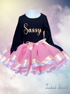 Candy Pink and White Tutu