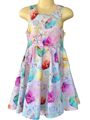 Painted Butterfly Dress
