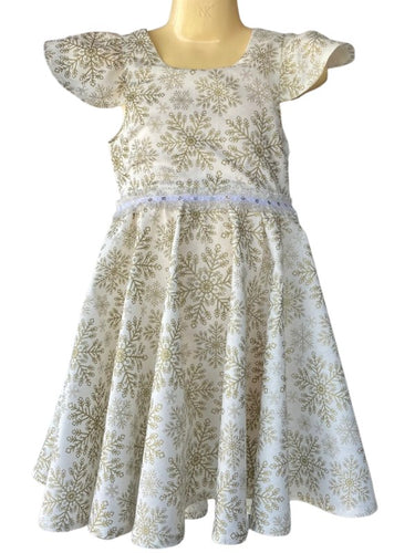 Gold Snowflake Dress
